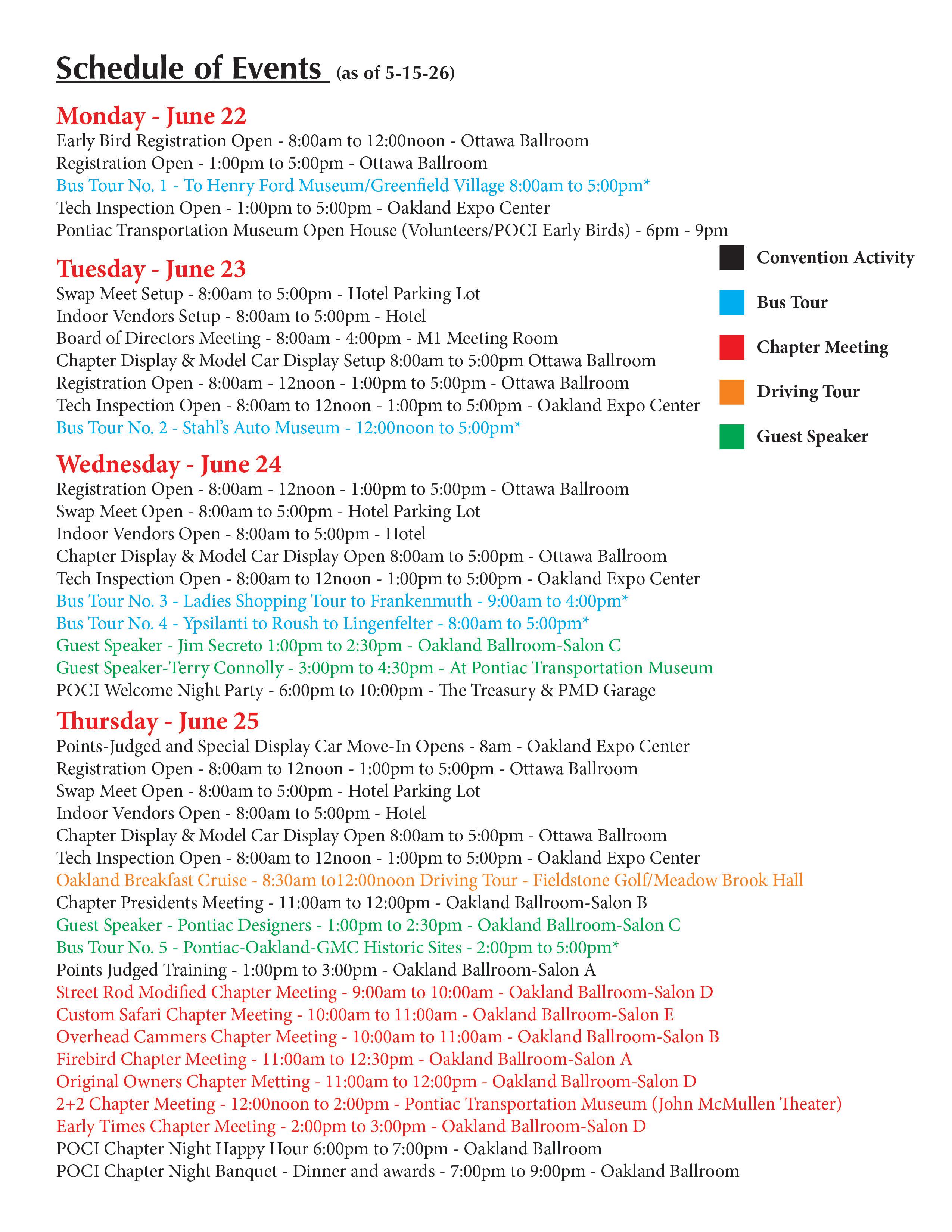 Latest Schedule 5 15 26 Page 1 Latest Schedule 5 15 26 Page 1