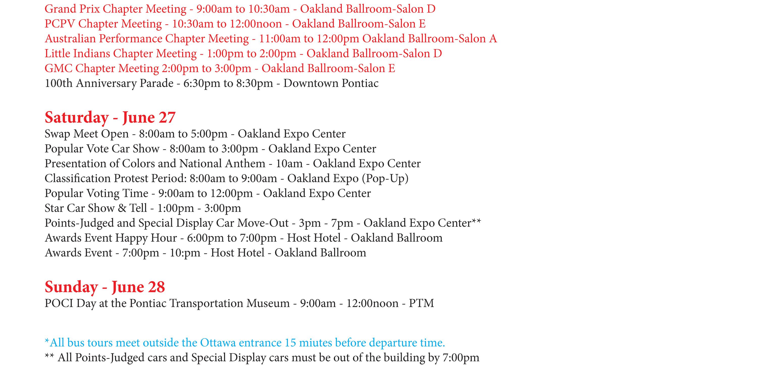 Convention Schedule2 12 26 Page 2 2 Convention Schedule2 12 26 Page 2 2
