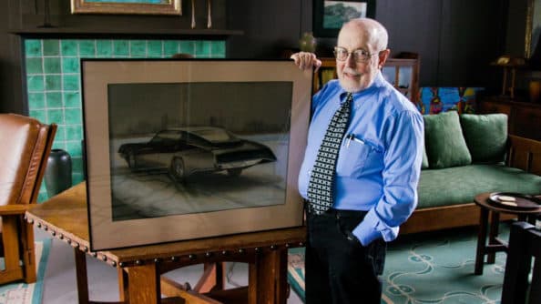 Bill Porter with another of his designs Porter Archives 7 Bill Porter with another of his designs Porter Archives 7