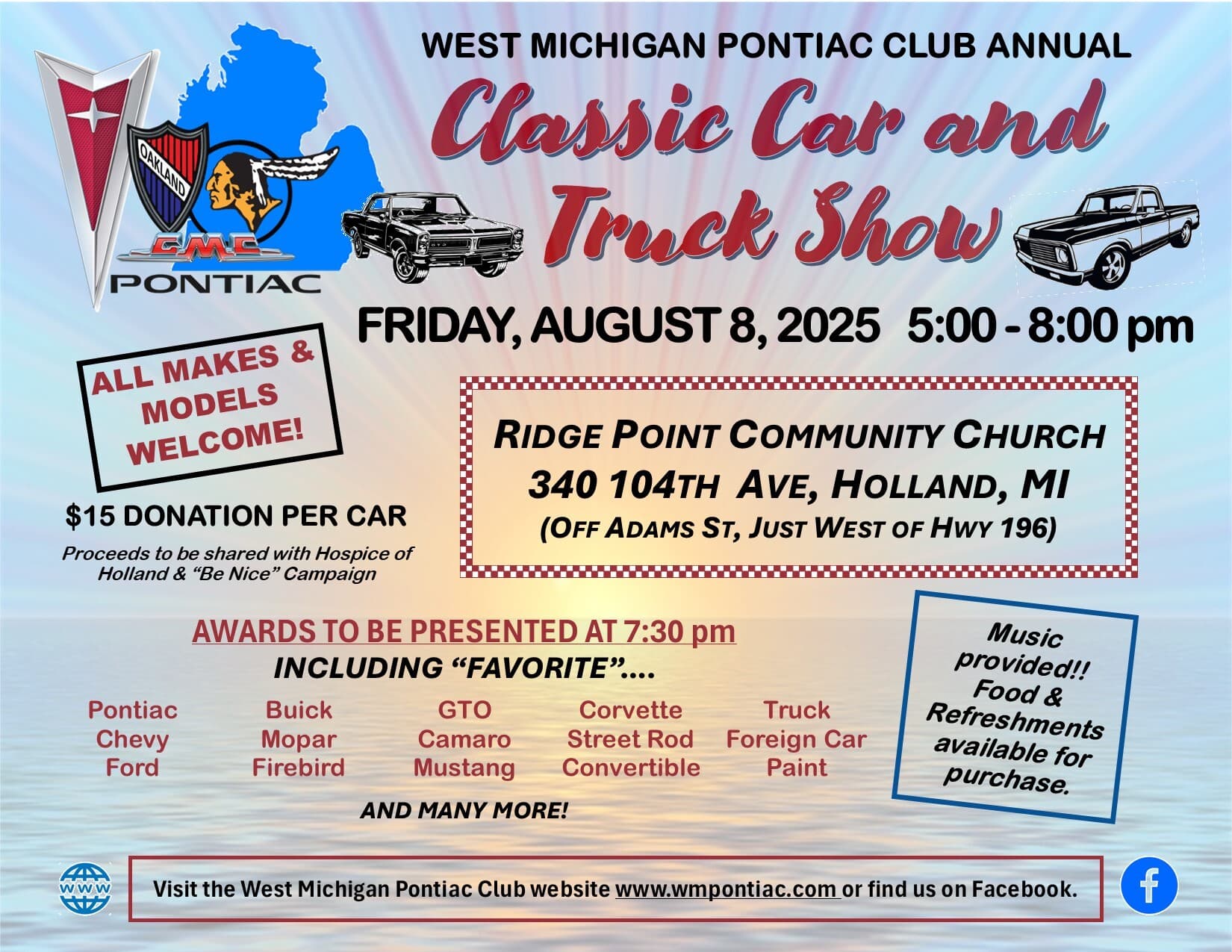 2025 Car Show Flyer 2025 Car Show Flyer