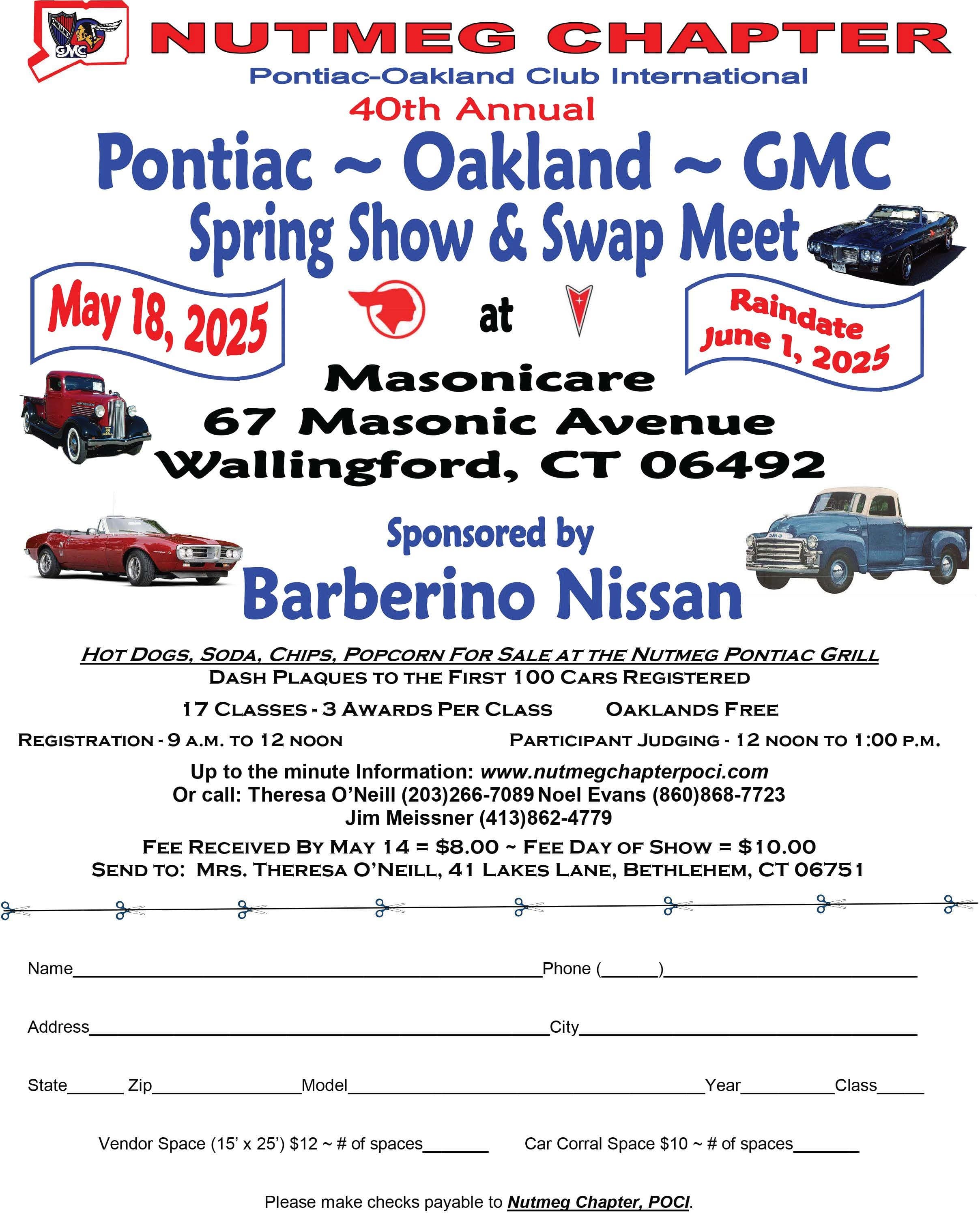 2025 Spring Nutmeg Show Flyer 1 2025 Spring Nutmeg Show Flyer 1