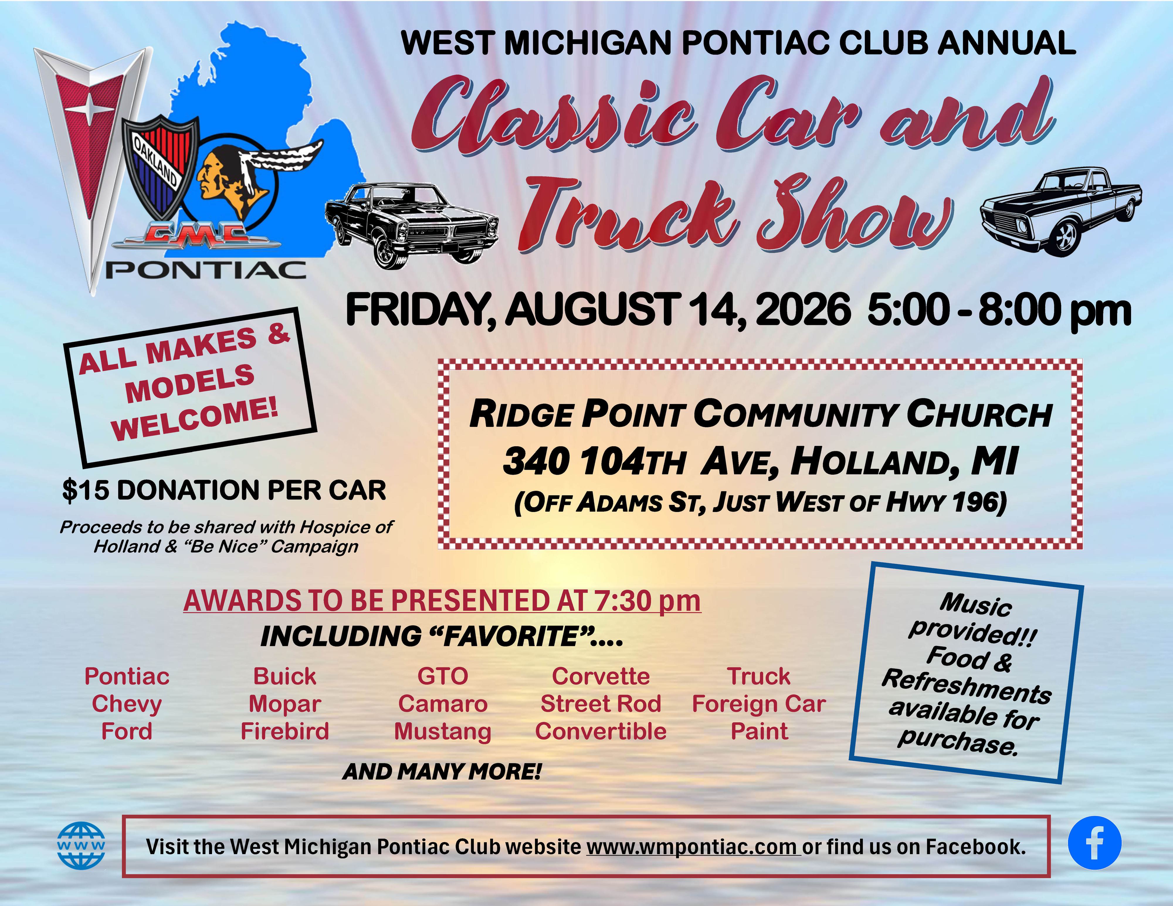 2026 Car Show Flyer 2026 Car Show Flyer