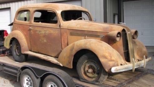 Jim Patton's 1936 Pontiac Barn Find